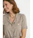Robe-chemisier mi-longue coupe droite-5