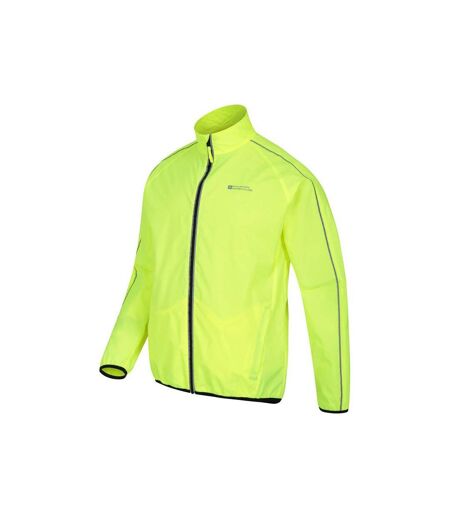 Mens Force Reflective Water Resistant Jacket Yellow Mountain Warehouse