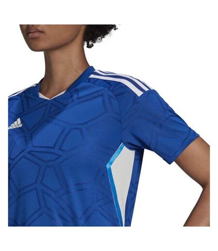T-shirt Condivo Match Day Femme Bleu Adidas