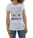Disney - T-shirt CARS JACKSON STORM BLUEPRINT - Femme (Gris chiné) - UTBI13816-3