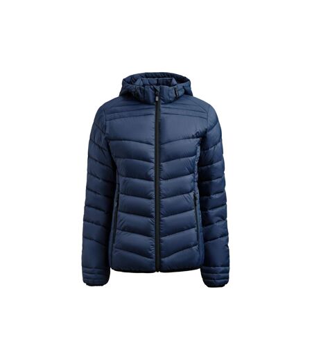 Womens/ladies Jacket Navy Printer