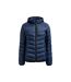 Womens/ladies Jacket Navy Printer-2