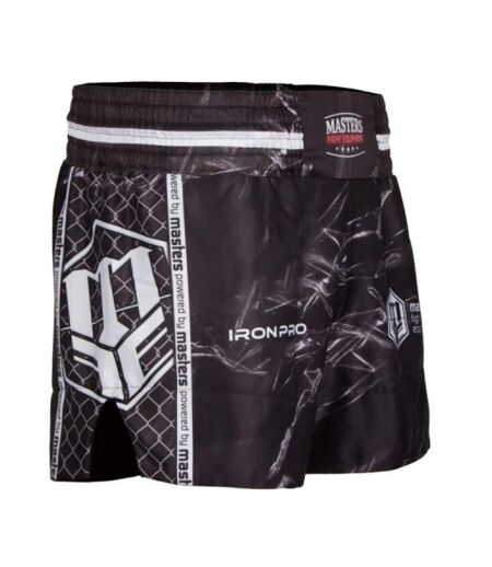 Unisex Adult Marble Training Shorts Black Masters