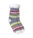 Ladies Soft Fluffy Lounge Socks | Warm Cosy Home Slipper Socks-4