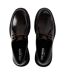 Mens Reice Leather Backless Flat Mules Brown Steve Madden-3