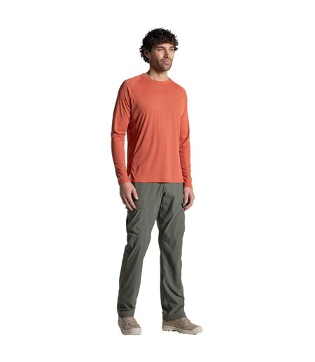 T-shirt Manches Longues Homme Sahara Foncé Craghoppers