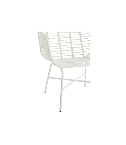 Chaise de Jardin Design Celeste 82cm Blanc