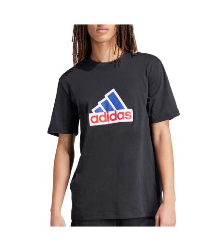 T-Shirt  marine  homme adidas bos - l