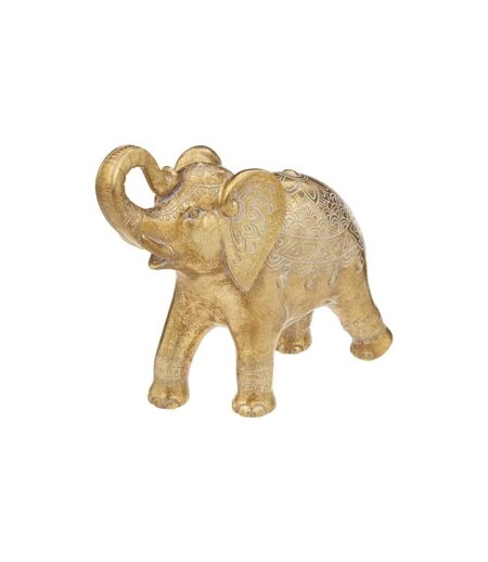 Statuette Déco Éléphant Belinda 26cm Or