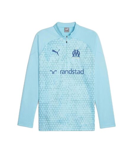 OM Sweat D'entrainement Bleu Homme Puma 2023/24 - L