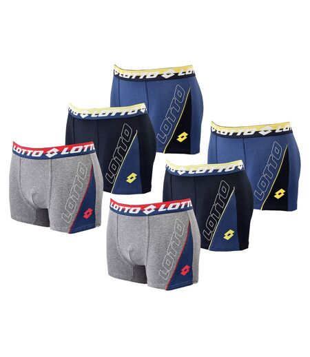 Boxer homme LOTTO Pack de 6 Boxers 1018