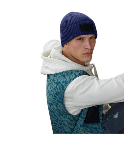 Bonnet Fashion Bleu Marine Noir Beechfield
