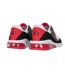 Mens Air Cushioned Basketball Shoes White Red Rise-2