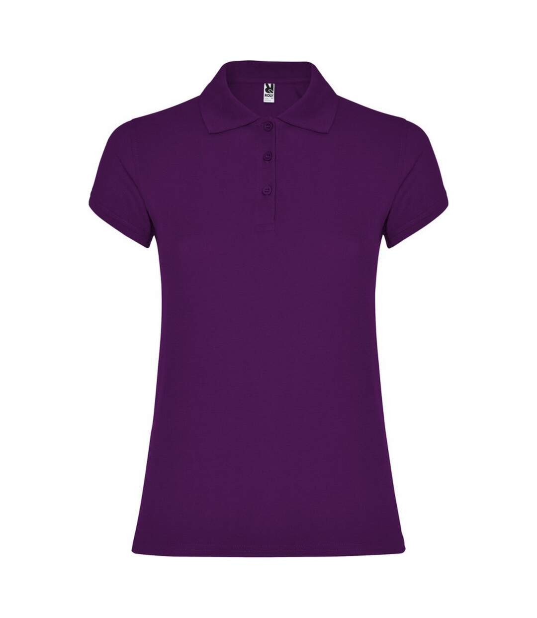 Polo star femme violet Roly