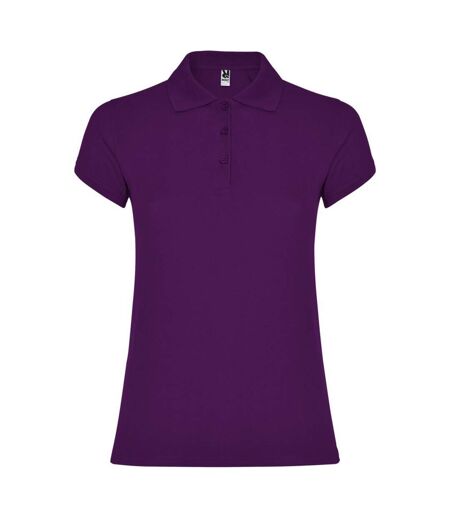 Roly Womens/Ladies Star Polo Shirt (Purple)
