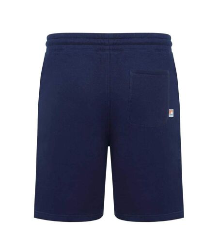 Mens Cotton Blend Sweat Shorts Navy SoulCal