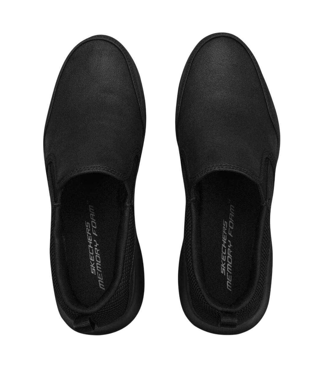 Mens Ultra Flex 3.0 Smooth Step Trainers Black Skechers-4