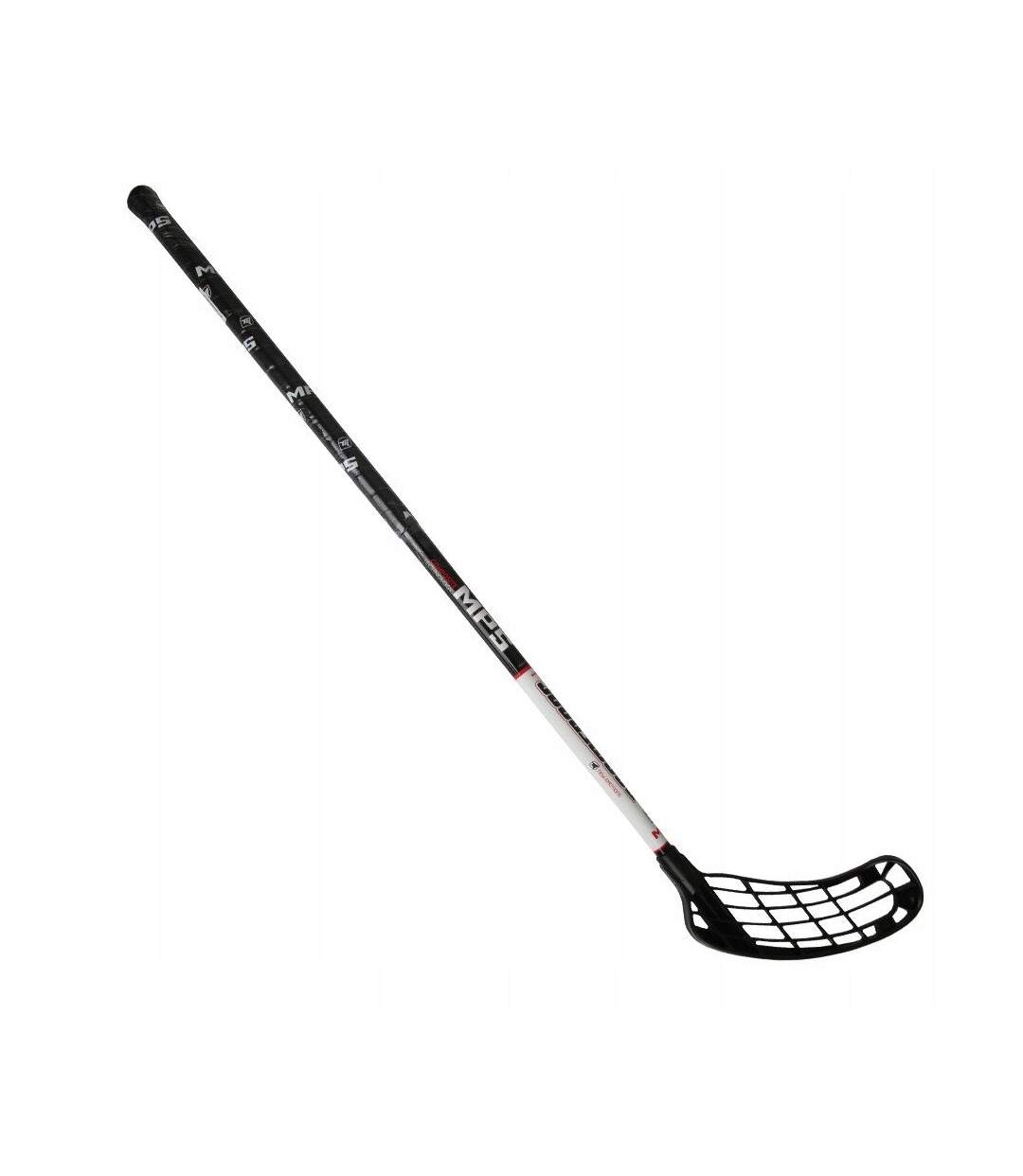 Crosse De Floorball Droite No Respect 100 Cm Noir Blanc MPS-1