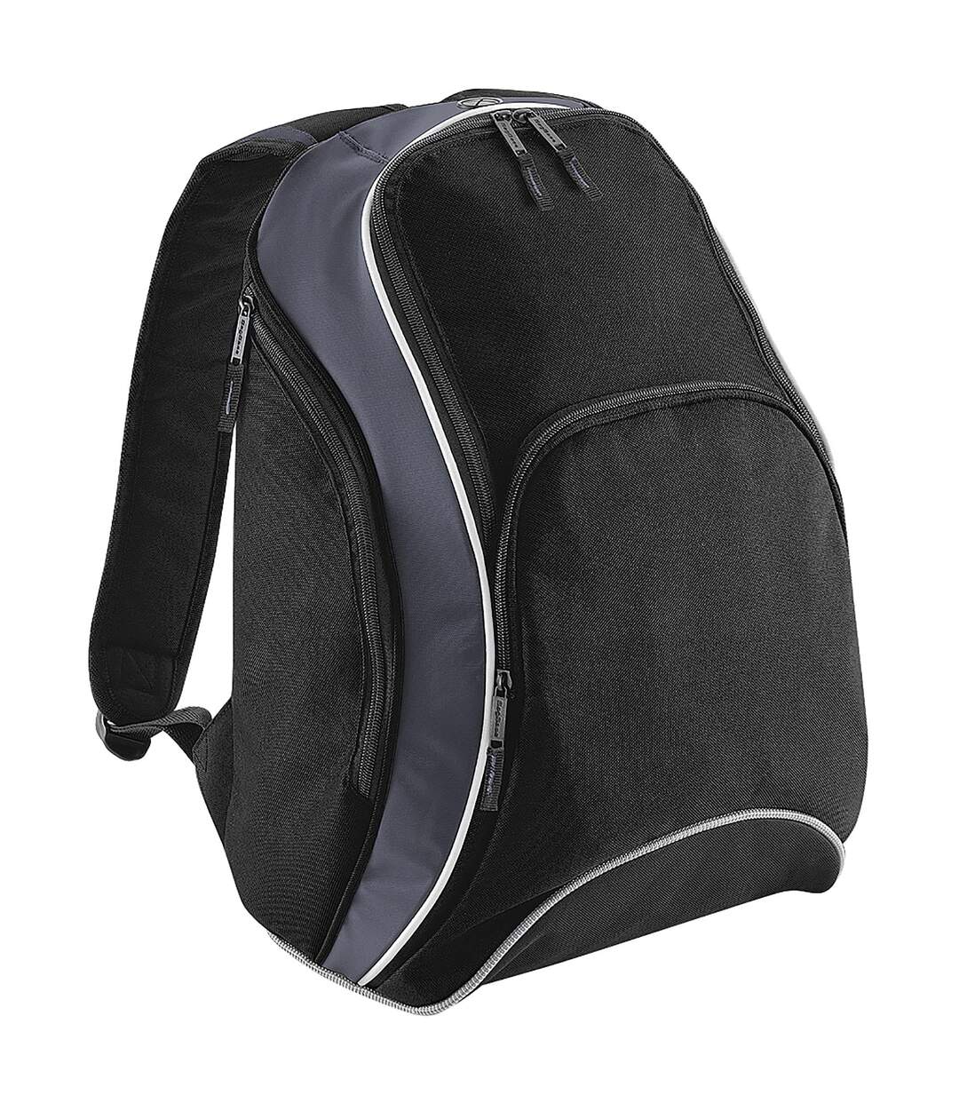Sac À Dos 21 Litres Taille Unique Noir Gris Blanc Bagbase-1