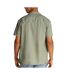 Chemisette verte/kaki homme tommy hilfiger linen blend camp-aruba - l-2