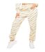 Pantalon De Jogging Motif/style Slogan Femme Crème Missy Empire-2