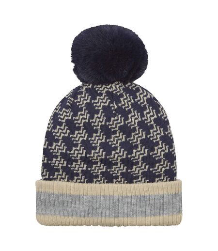 Waterproof Bobble Hat with Knitted Mitten For Men and Women