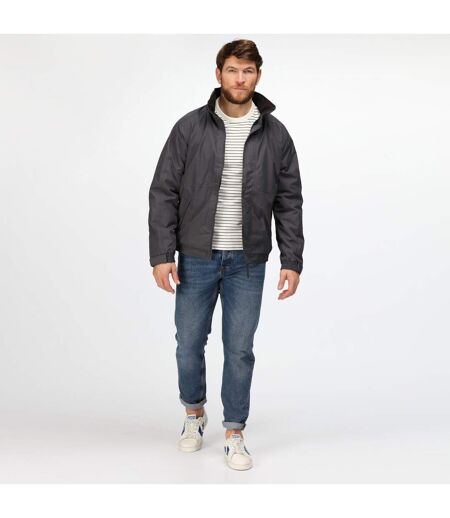 Dover Veste Coupe-vent Imperméable Homme Gris Noir Regatta