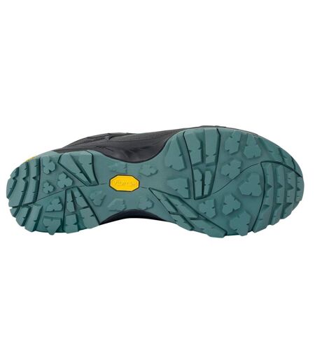 Chaussures De Marche Regen Femme Vert Sombre Noir Regatta