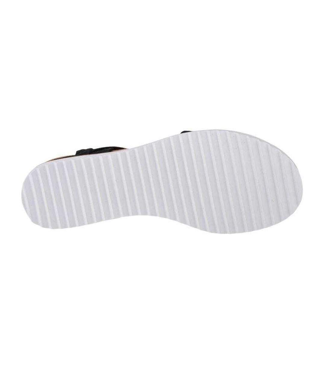 Sandales À Talons Compensés Décontracté Desert Kiss Femme Noir Skechers-4