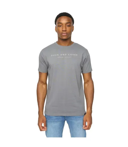 Mens Crytons Heavyweight T-shirt Petrol Duck And Cover