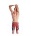 Mens Colour Block Jammer Shorts Red Blue Speedo-2