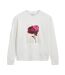 Pull Motif/style Floral Femme Blanc Cassé Ted Baker-2