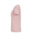 Womens/ladies Plain T-shirt Candy Pink Clique-3