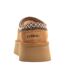 Womens/ladies Wonga Leather Slippers Chestnut EverAu-2