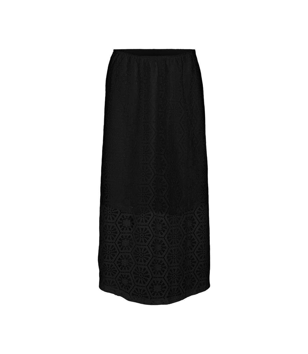 Jupe Noir Femme Vero Moda Honey - L