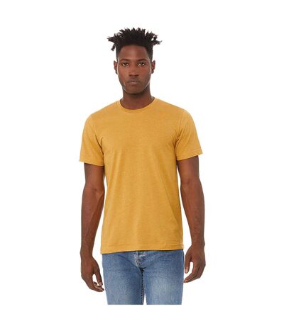 T-shirt Cvc Adulte Jaune Foncé Chiné Bella + Canvas