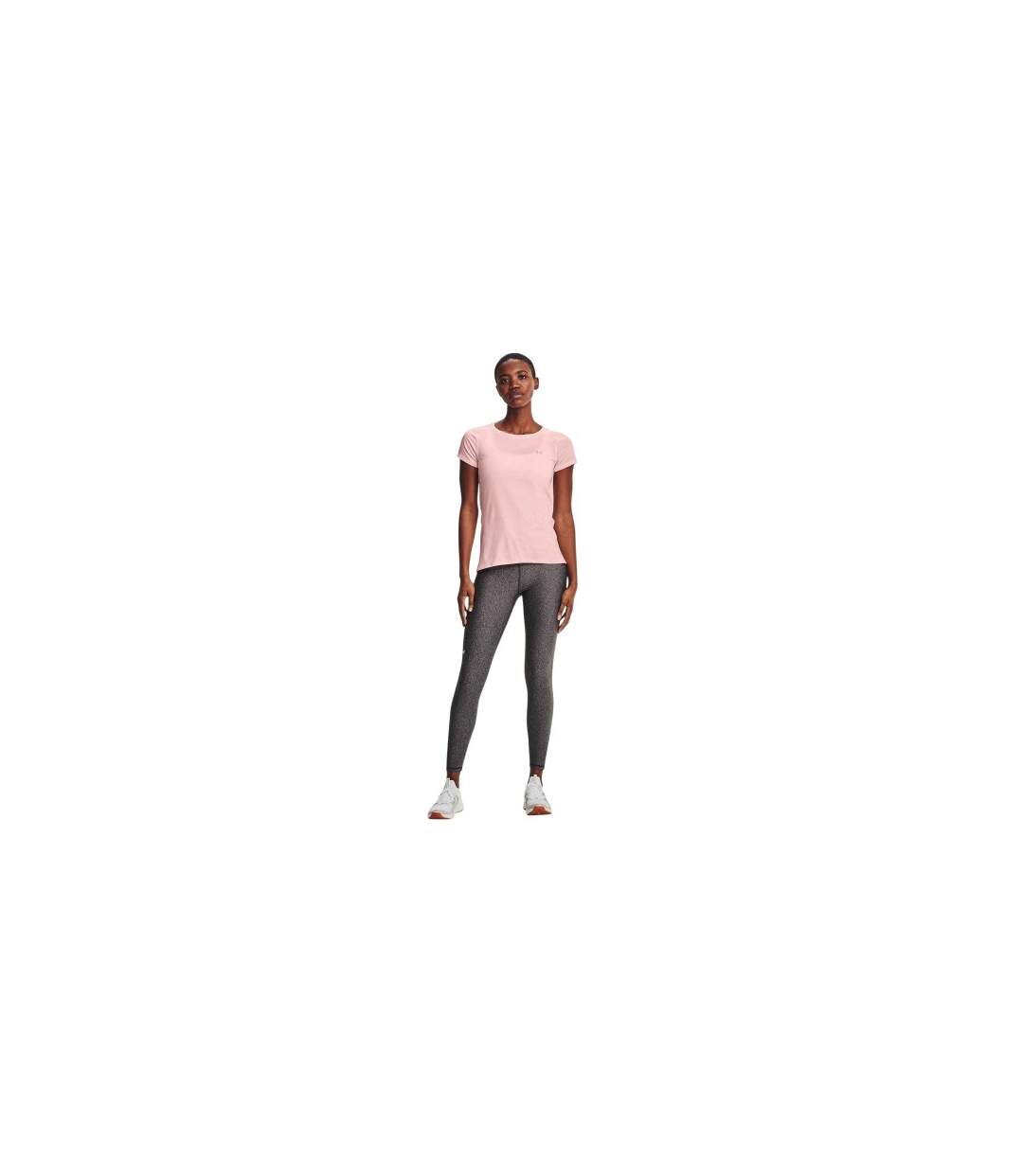 Collant Performance Femme Gris Chiné Under Armour-1