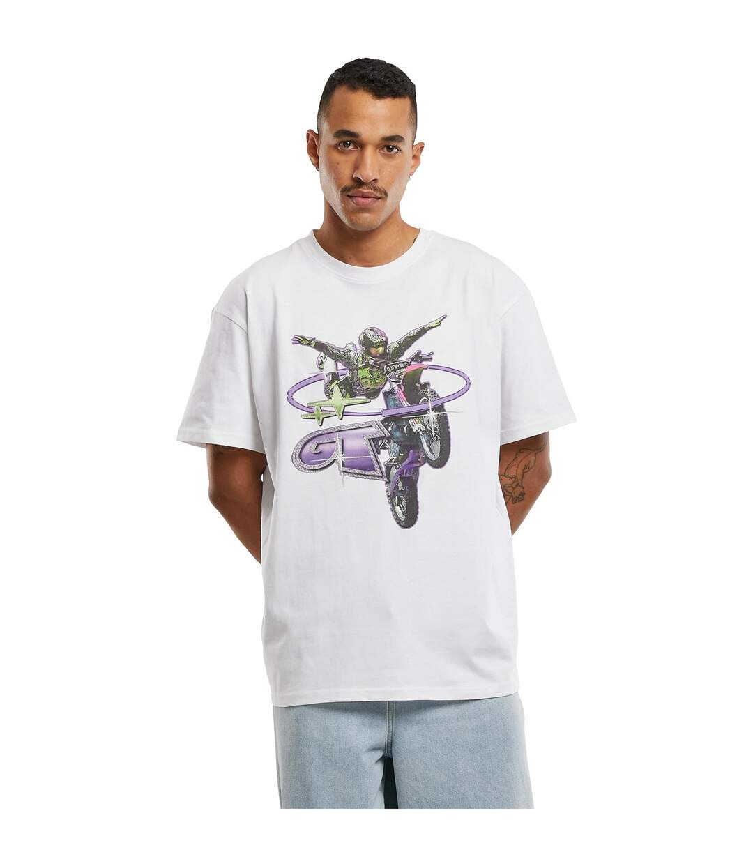 Blanc Mister Tee-4