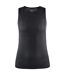 Craft Womens/Ladies Pro Dry Sleeveless Base Layer Top (Black)