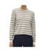 Pull Beige/Blanc Femme Vero Moda Fantastic - L