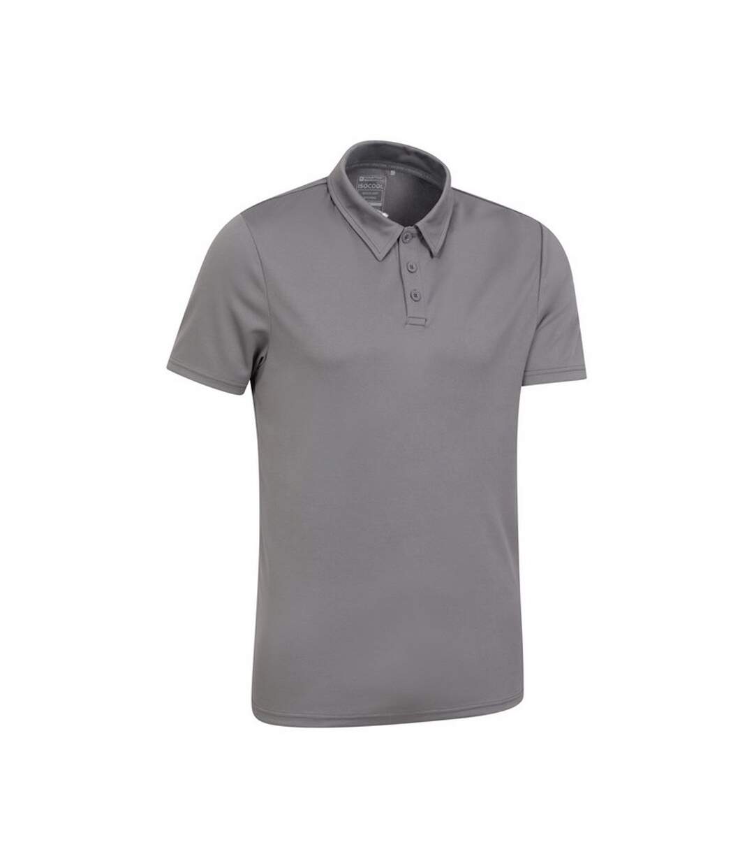 Polo endurance homme gris foncé Mountain Warehouse-3