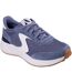 Womens/ladies Blvd Retro Suede Trainers Navy Skechers-1
