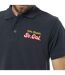 Polo homme manches courtes piqué logo devant et dos Diego Vondutch-2