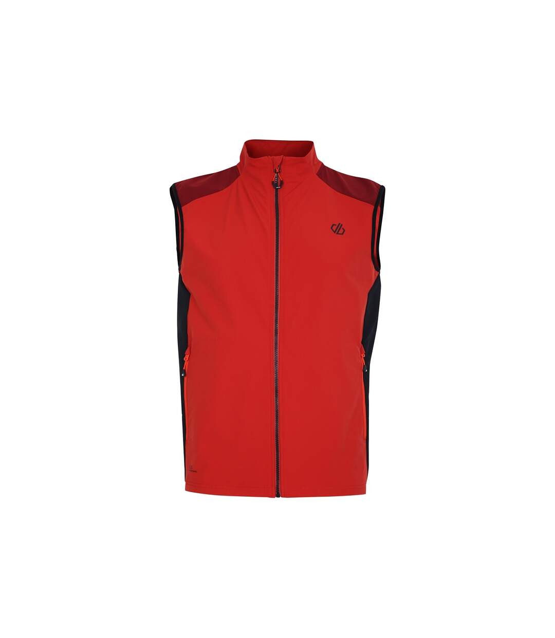 Veste sans manches lattitudinal homme rouge toscan / noir Dare 2B