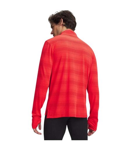Haut Manches Longues Velociti Homme Rouge Under Armour