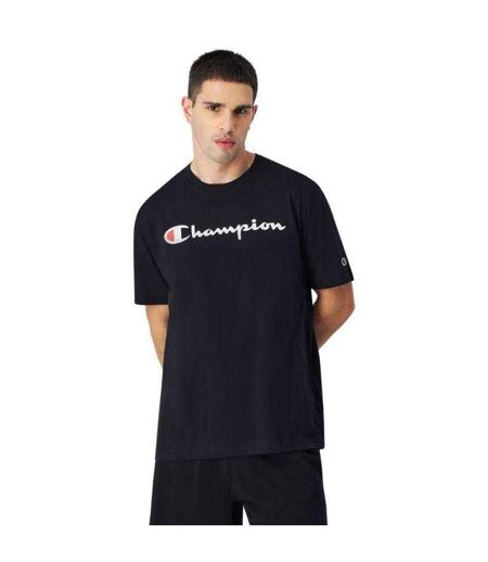 T-shirt Motif/style Logo Homme Noir Champion