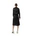 Womens/ladies Woven Midi Skirt Black Vero Moda-3