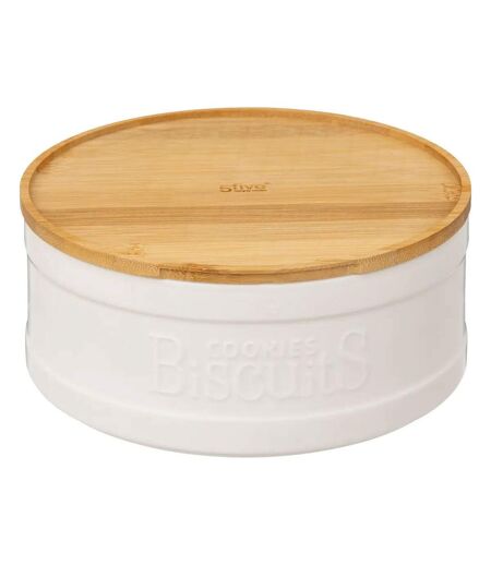 Boîte à Biscuit Natureo 22cm Blanc