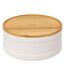 Boîte à Biscuit Natureo 22cm Blanc-1