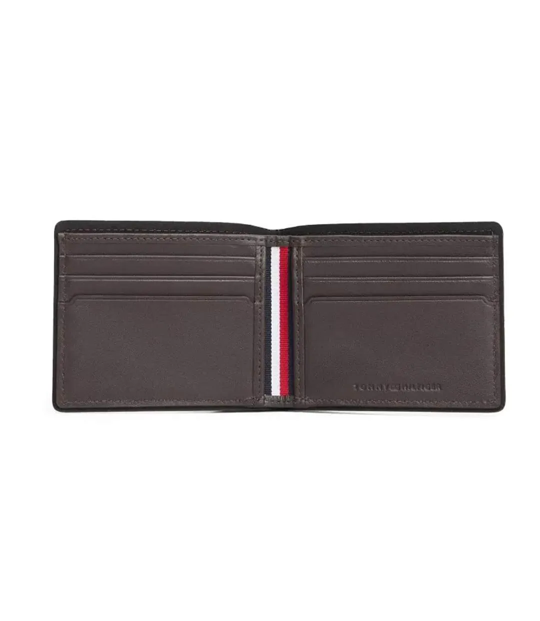 Portefeuille marron homme tommy hilfiger am0am13739-2